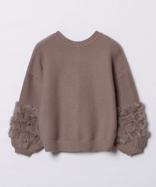 allureville / アルアバイル ニット・セーター | ラビットカフクレイジー釦2WAYプルオーバー | 詳細13