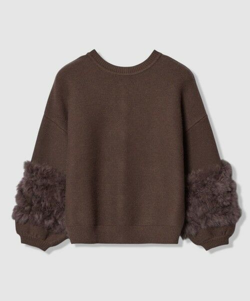 allureville / アルアバイル ニット・セーター | ラビットカフクレイジー釦2WAYプルオーバー | 詳細22