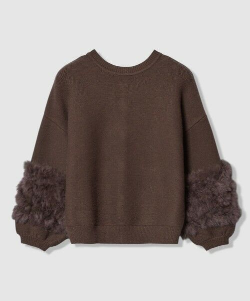 allureville / アルアバイル ニット・セーター | ラビットカフクレイジー釦2WAYプルオーバー | 詳細29