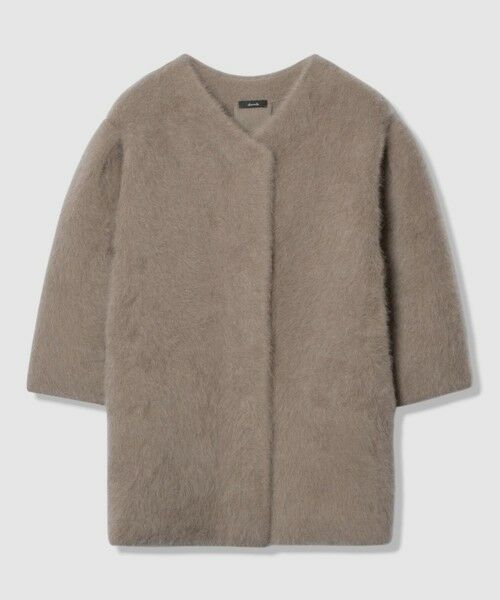 allureville / アルアバイル ダッフルコート | シアリングニットコーディガン | 詳細16