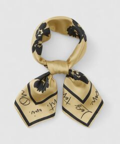 allureville / アルアバイル バンダナ・スカーフ | スケッチフラワースカーフ