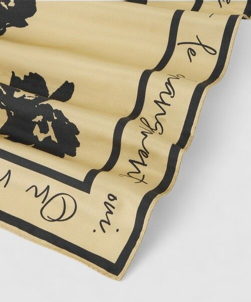 allureville / アルアバイル バンダナ・スカーフ | スケッチフラワースカーフ | 詳細6