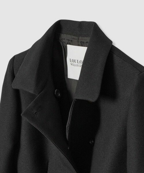 allureville / アルアバイル テーラードジャケット | 【LOULOU WILLOUGHBY】ブライトウーリーステンカラージャケット | 詳細10