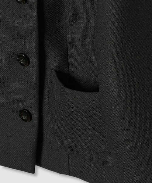 allureville / アルアバイル テーラードジャケット | 【LOULOU WILLOUGHBY】ブライトウーリーステンカラージャケット | 詳細11