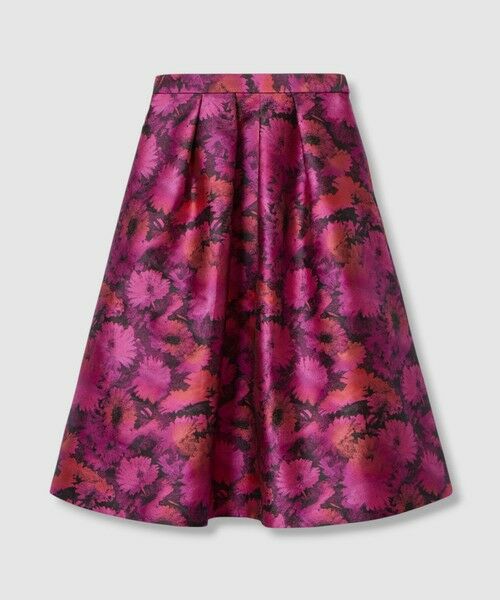 allureville / アルアバイル ミニ・ひざ丈スカート | 【LOULOU WILLOUGHBY】LIMONTAジャガードフレアスカート | 詳細4