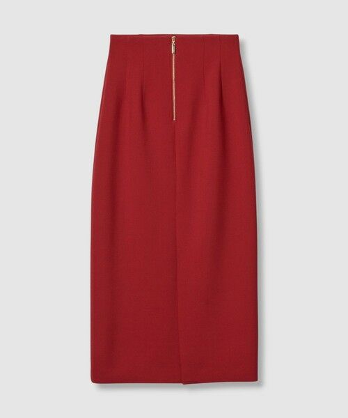 allureville / アルアバイル ミニ・ひざ丈スカート | 【LOULOU WILLOUGHBY】ウール混ダブルクロスタイトスカート | 詳細5