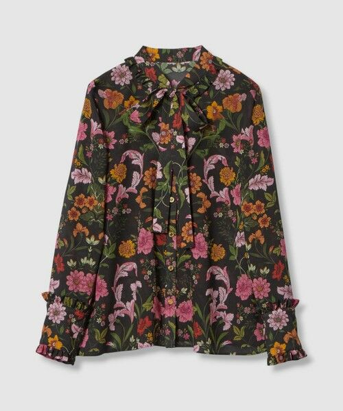 allureville / アルアバイル シャツ・ブラウス | 【LOULOU WILLOUGHBY】シンメトリーフラワーリボンブラウス | 詳細5