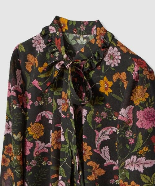 allureville / アルアバイル シャツ・ブラウス | 【LOULOU WILLOUGHBY】シンメトリーフラワーリボンブラウス | 詳細7