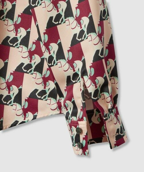 allureville / アルアバイル シャツ・ブラウス | 【LOULOU WILLOUGHBY】ホースジオメトリックプリントブラウス | 詳細11
