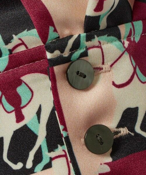 allureville / アルアバイル シャツ・ブラウス | 【LOULOU WILLOUGHBY】ホースジオメトリックプリントブラウス | 詳細12