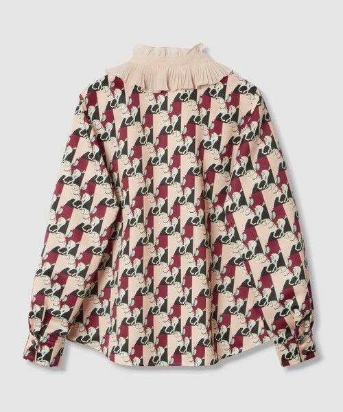 allureville / アルアバイル シャツ・ブラウス | 【LOULOU WILLOUGHBY】ホースジオメトリックプリントブラウス | 詳細6