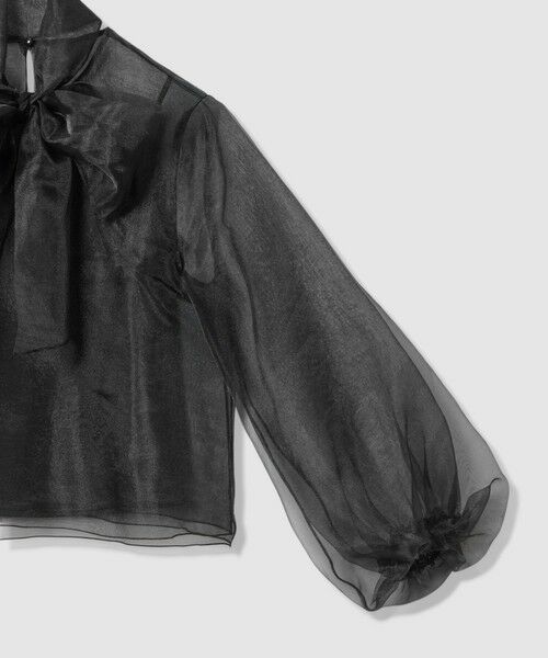 allureville / アルアバイル シャツ・ブラウス | 【LOULOU WILLOUGHBY】オーガンリボンブラウス | 詳細14