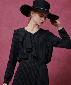 allureville / アルアバイル シャツ・ブラウス | 【LOULOU WILLOUGHBY】ラッフルスカーフブラウス