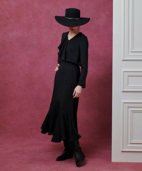 allureville / アルアバイル シャツ・ブラウス | 【LOULOU WILLOUGHBY】ラッフルスカーフブラウス | 詳細7