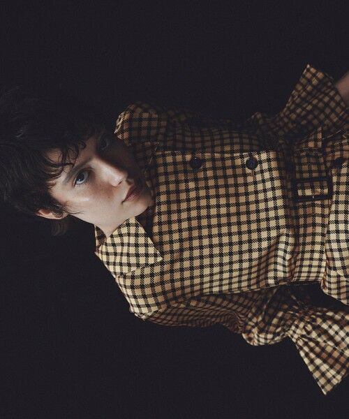 allureville / アルアバイル ロング・マキシ丈ワンピース | 【LOULOU WILLOUGHBY】エンブレムチェックワンピース | 詳細1