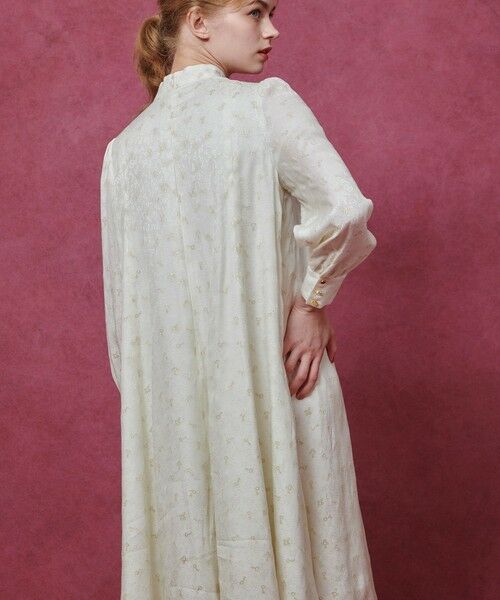 allureville / アルアバイル ロング・マキシ丈ワンピース | 【LOULOU WILLOUGHBY】KEYジャガードフレアワンピース | 詳細3