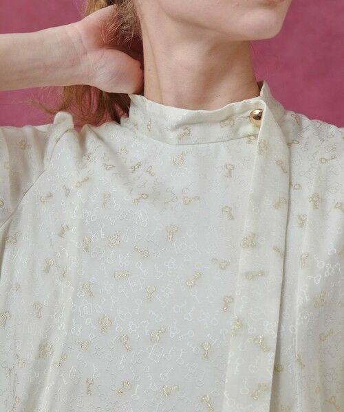 allureville / アルアバイル ロング・マキシ丈ワンピース | 【LOULOU WILLOUGHBY】KEYジャガードフレアワンピース | 詳細4