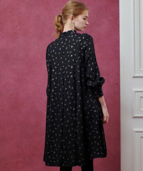 allureville / アルアバイル ロング・マキシ丈ワンピース | 【LOULOU WILLOUGHBY】KEYジャガードフレアワンピース | 詳細11