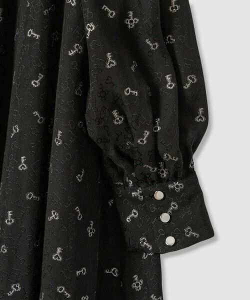 allureville / アルアバイル ロング・マキシ丈ワンピース | 【LOULOU WILLOUGHBY】KEYジャガードフレアワンピース | 詳細18