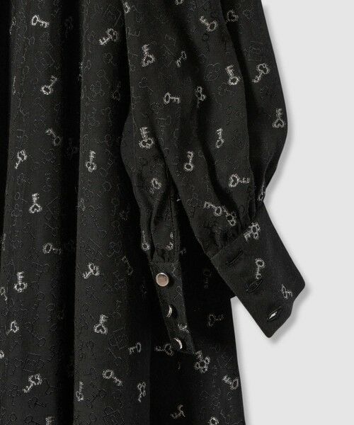 allureville / アルアバイル ロング・マキシ丈ワンピース | 【LOULOU WILLOUGHBY】KEYジャガードフレアワンピース | 詳細19