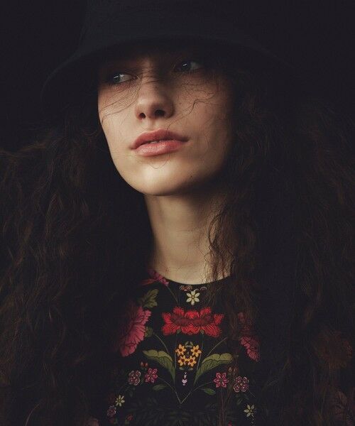 allureville / アルアバイル ロング・マキシ丈ワンピース | 【LOULOU WILLOUGHBY】シンメトリーフラワープリントワンピース | 詳細1