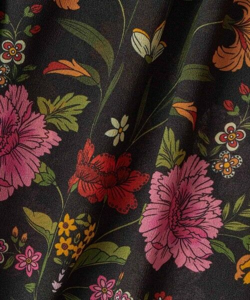 allureville / アルアバイル ロング・マキシ丈ワンピース | 【LOULOU WILLOUGHBY】シンメトリーフラワープリントワンピース | 詳細16