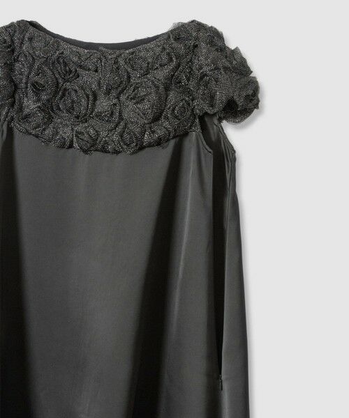 allureville / アルアバイル ロング・マキシ丈ワンピース | 【LOULOU WILLOUGHBY】チュールローズワンピース | 詳細16