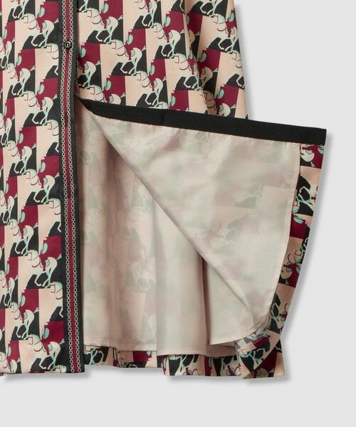 allureville / アルアバイル ロング・マキシ丈ワンピース | 【LOULOU WILLOUGHBY】ホースジオメトリックプリントシャツワンピース | 詳細13