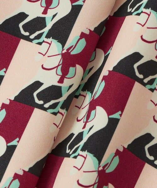 allureville / アルアバイル ロング・マキシ丈ワンピース | 【LOULOU WILLOUGHBY】ホースジオメトリックプリントシャツワンピース | 詳細14