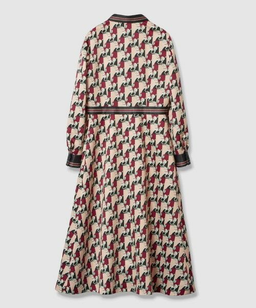 allureville / アルアバイル ロング・マキシ丈ワンピース | 【LOULOU WILLOUGHBY】ホースジオメトリックプリントシャツワンピース | 詳細6