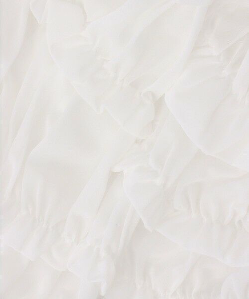 allureville / アルアバイル カットソー | 【LOULOU WILLOUGHBY】オーガンジートリコットギャザープルオーバー | 詳細7