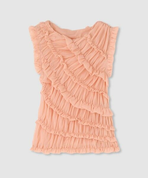 allureville / アルアバイル カットソー | 【LOULOU WILLOUGHBY】オーガンジートリコットギャザープルオーバー | 詳細8