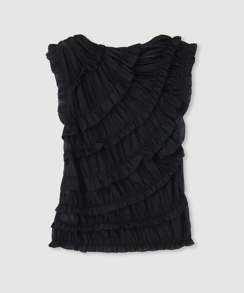 allureville / アルアバイル カットソー | 【LOULOU WILLOUGHBY】オーガンジートリコットギャザープルオーバー | 詳細19