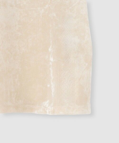 allureville / アルアバイル カットソー | 【LOULOU WILLOUGHBY】ベロア半袖プルオーバー | 詳細8