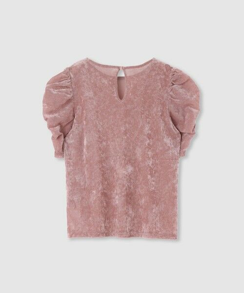 allureville / アルアバイル カットソー | 【LOULOU WILLOUGHBY】ベロア半袖プルオーバー | 詳細17