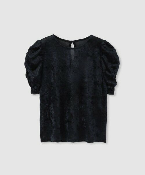 allureville / アルアバイル カットソー | 【LOULOU WILLOUGHBY】ベロア半袖プルオーバー | 詳細24