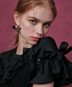 allureville / アルアバイル カットソー | 【LOULOU WILLOUGHBY】ポイントリボンプルオーバー