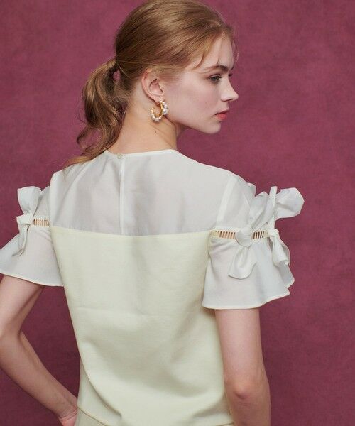 allureville / アルアバイル カットソー | 【LOULOU WILLOUGHBY】ポイントリボンプルオーバー | 詳細4