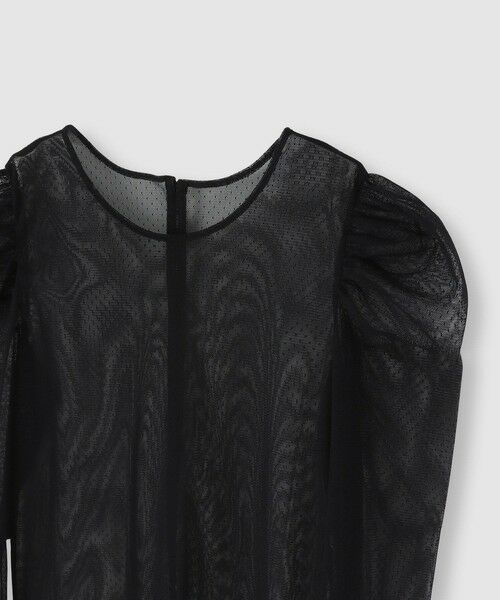 allureville / アルアバイル カットソー | ◇【LOULOU WILLOUGHBY】ドットチュールジコスリーブプルオーバー | 詳細4