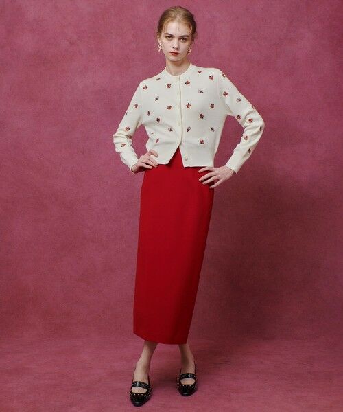 allureville / アルアバイル カーディガン・ボレロ | 【LOULOU WILLOUGHBY】フラワーシシュウカーディガン | 詳細5