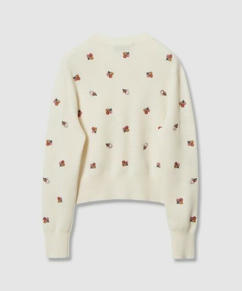 allureville / アルアバイル カーディガン・ボレロ | 【LOULOU WILLOUGHBY】フラワーシシュウカーディガン | 詳細7