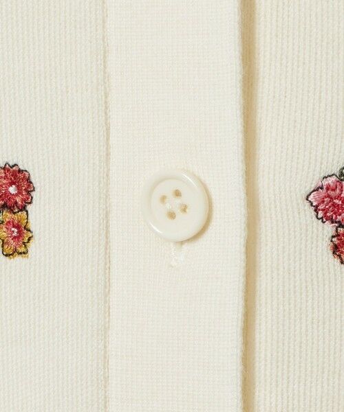 allureville / アルアバイル カーディガン・ボレロ | 【LOULOU WILLOUGHBY】フラワーシシュウカーディガン | 詳細8