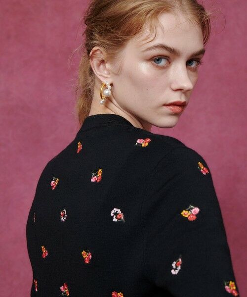 allureville / アルアバイル カーディガン・ボレロ | 【LOULOU WILLOUGHBY】フラワーシシュウカーディガン | 詳細11