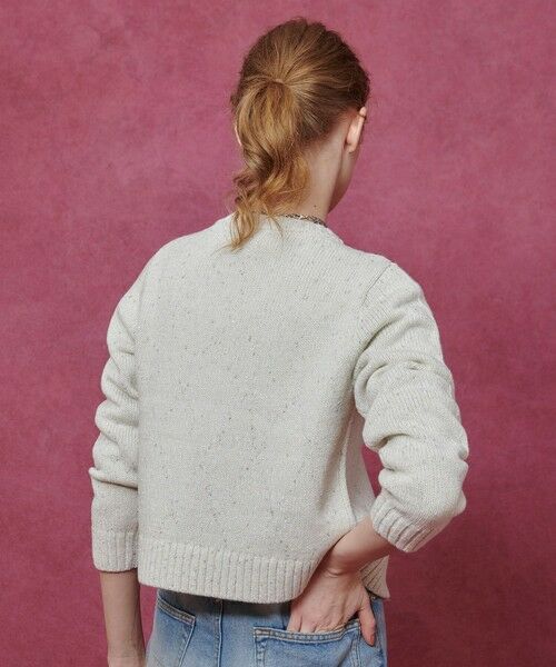 allureville / アルアバイル カーディガン・ボレロ | 【LOULOU WILLOUGHBY】GRAINYラメカーディガン | 詳細4