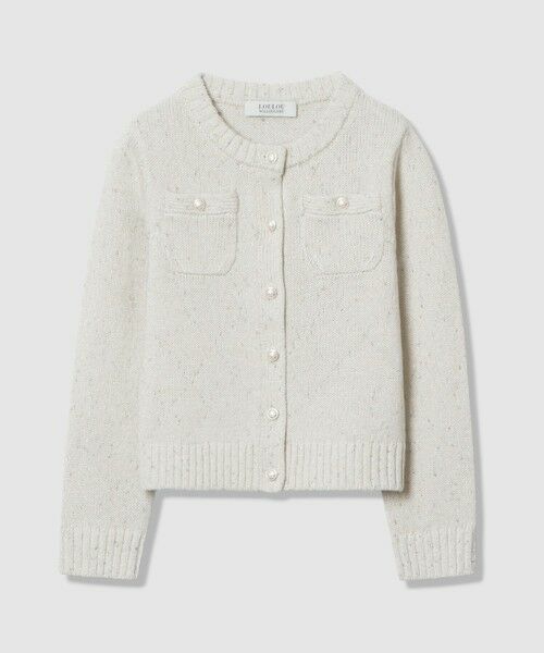 allureville / アルアバイル カーディガン・ボレロ | 【LOULOU WILLOUGHBY】GRAINYラメカーディガン | 詳細5