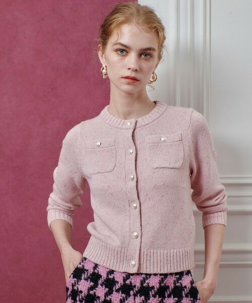 allureville / アルアバイル カーディガン・ボレロ | 【LOULOU WILLOUGHBY】GRAINYラメカーディガン | 詳細8