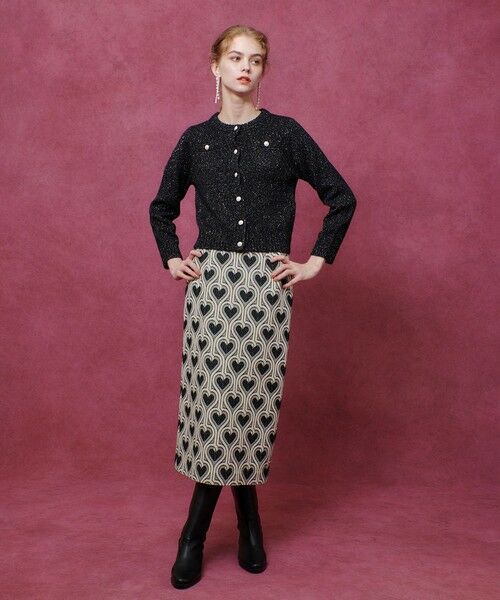 allureville / アルアバイル カーディガン・ボレロ | 【LOULOU WILLOUGHBY】GRAINYラメカーディガン | 詳細17