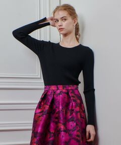 allureville / アルアバイル ニット・セーター | 【LOULOU WILLOUGHBY】LAME RIBプルオーバー