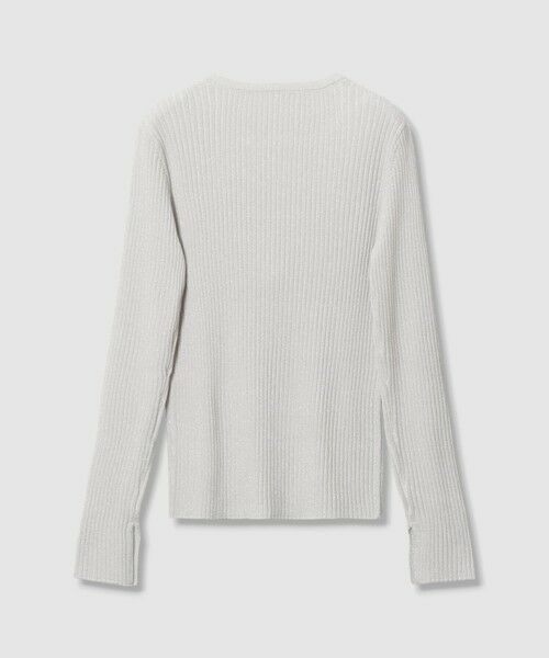 allureville / アルアバイル ニット・セーター | 【LOULOU WILLOUGHBY】LAME RIBプルオーバー | 詳細14