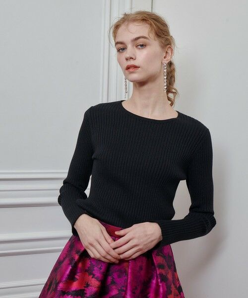allureville / アルアバイル ニット・セーター | 【LOULOU WILLOUGHBY】LAME RIBプルオーバー | 詳細16